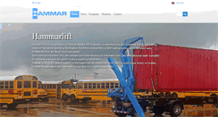 Desktop Screenshot of hammarlift.com